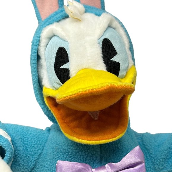 Hallmark Donald Duck Easter Plush Don't Pull My Ears 2009 Animated Toy 13 Inch - Picture 2 of 14